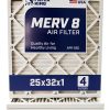Filter King MERV 8 Air Conditioner Furnace Filter 4 Pack-0