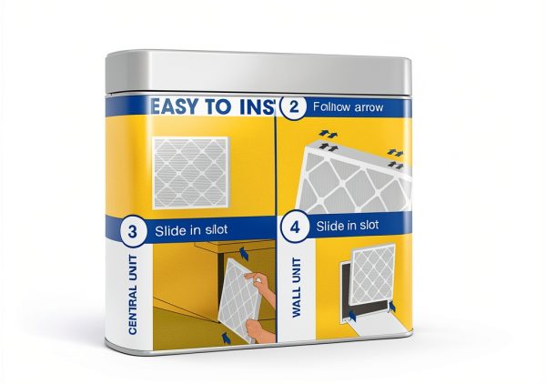 Filtration Group Air Filter MERV 8 Home AC Replacement-4
