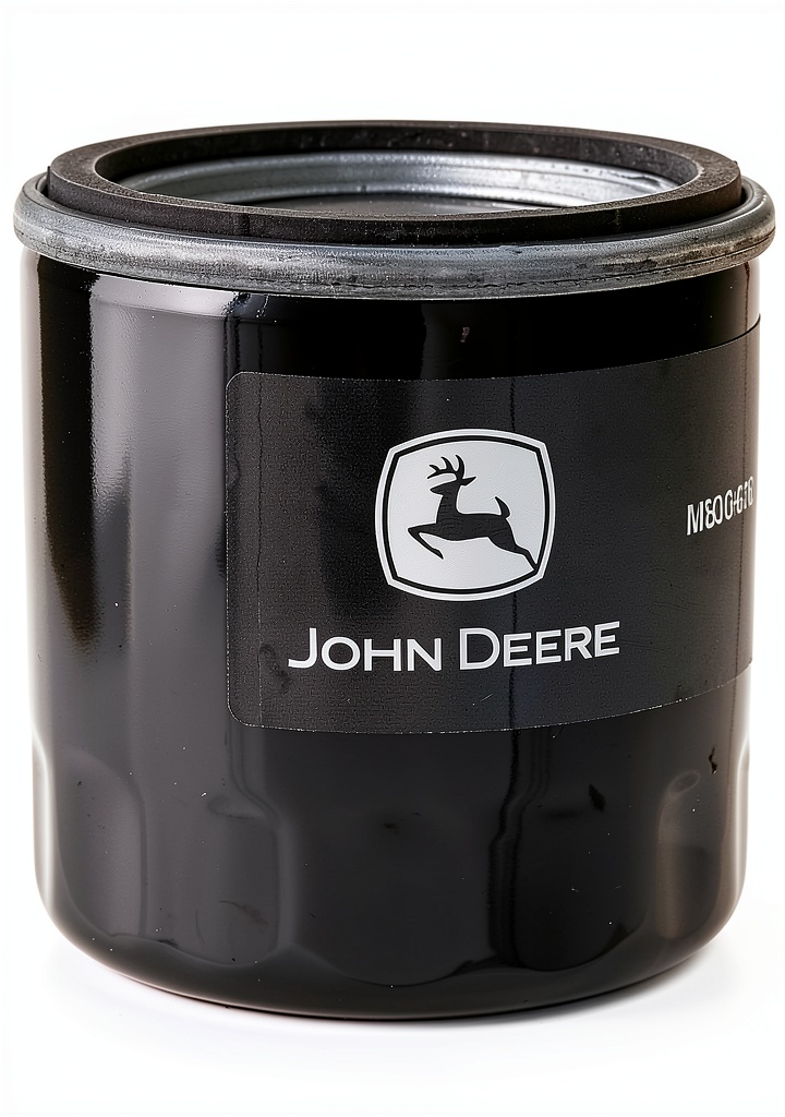 John Deere Oil Filter M806418 showing product details and packaging