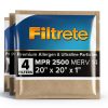 Filtrete MERV 14 Air Filter Furnace AC Replacement-0