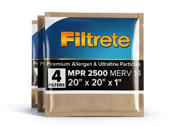 Filtrete MERV 14 Air Filter Furnace AC Replacement-0