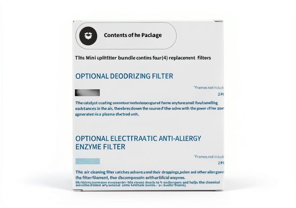 Mavnai Mini Split Air Filter Replacement Enzyme Deodorizing-3