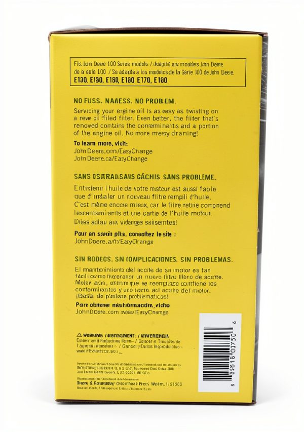 John Deere Oil Filter Replacement Part AUC12916 Tractor-2