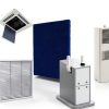 Biodefensor Reusable HVAC Filter Washable Polyester Blue-4