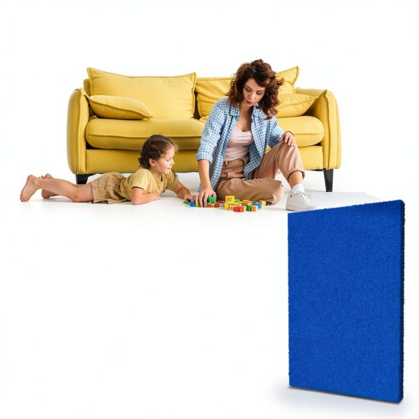 Biodefensor Reusable HVAC Filter Washable Polyester Blue-5