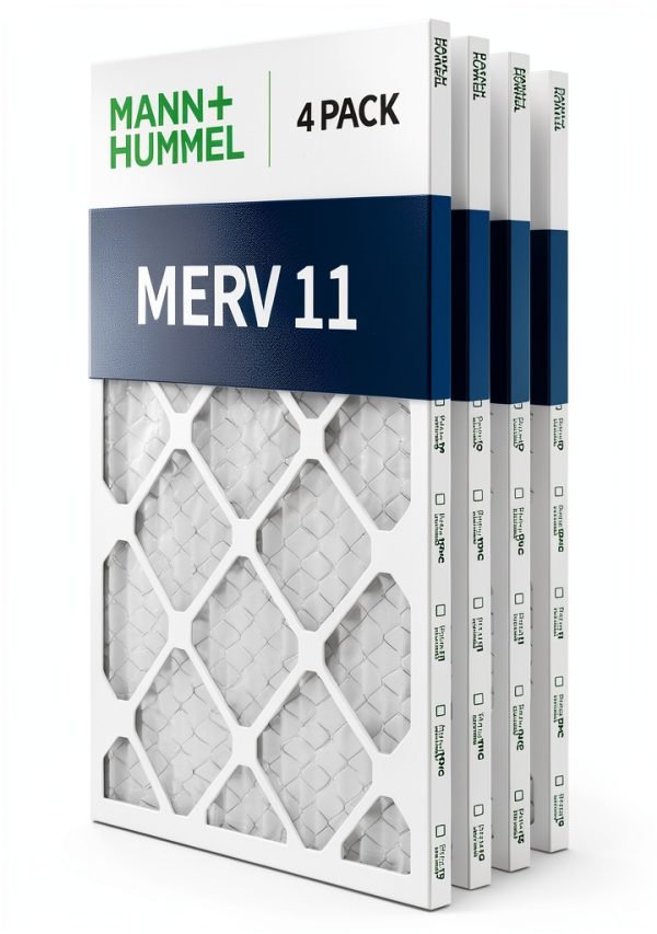MANN+HUMMEL Air Filter MERV 11 Dust Collection Easy Install-3