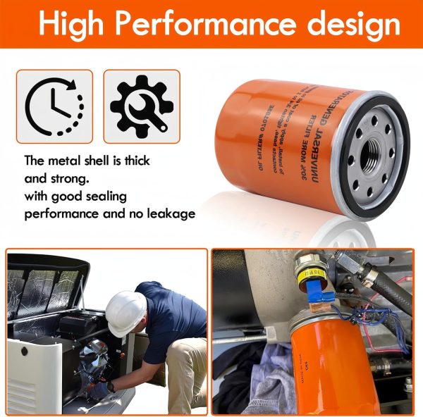KOONDHEEND Oil Filter Steel Aluminum Generator Replacement-3