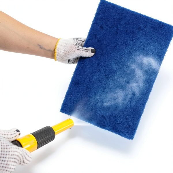 Biodefensor Reusable HVAC Filter Washable Polyester Blue-3