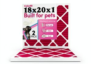 Colorfil Air Filter HVAC Synthetic Pet Friendly Made USA-0