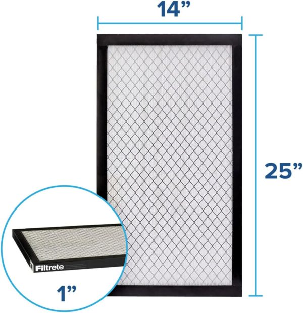 Filtrete MERV 14 Air Filter Furnace AC Replacement-1