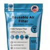 Biodefensor Reusable HVAC Filter Washable Polyester Blue-0