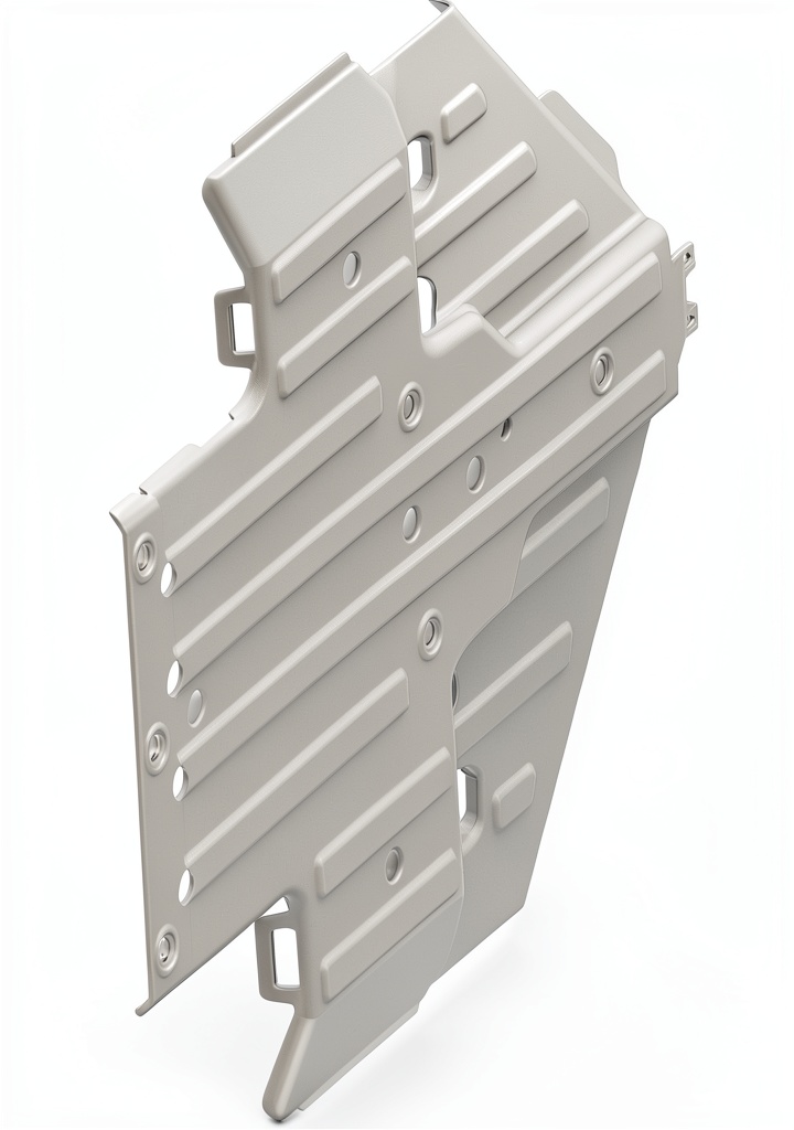 Polaris Skid Plate in action