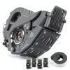 TUSK Motorcycle Skid Plate Aluminum UHMW Overlay-4