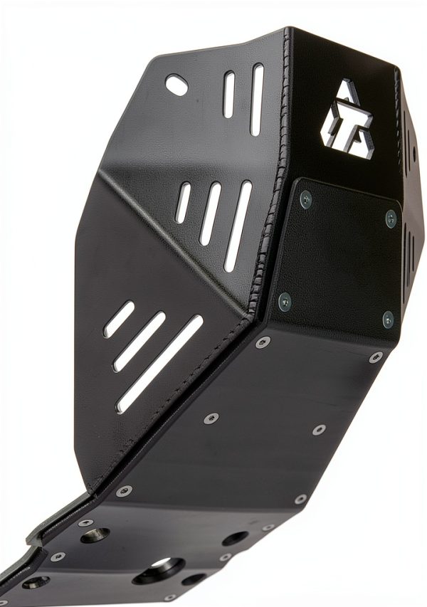 TUSK Quiet Glide Skid Plate Aluminum UHMW for ATV-3