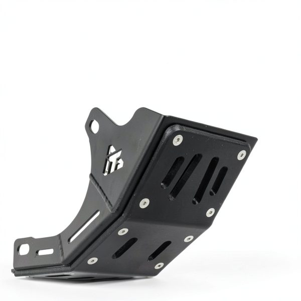 TUSK Motorcycle Skid Plate Aluminum UHMW Overlay-1