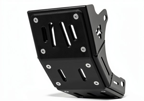 TUSK Motorcycle Skid Plate Aluminum UHMW Overlay-5