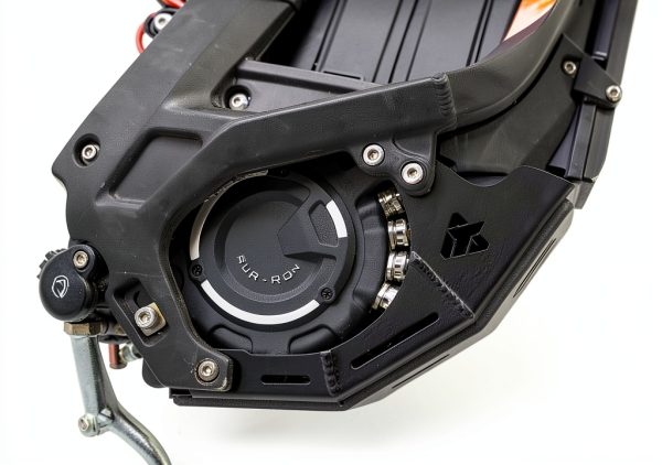 TUSK Motorcycle Skid Plate Aluminum UHMW Overlay-6