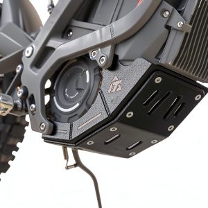 TUSK Motorcycle Skid Plate Aluminum UHMW Overlay-0