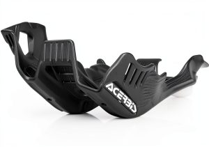 Acerbis Offroad Skid Plate for Motorcycle Black/White 2791671007-0