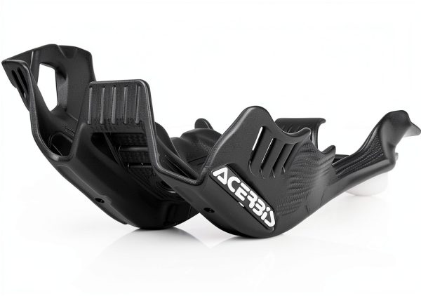 Acerbis Offroad Skid Plate for Motorcycle Black/White 2791671007-0