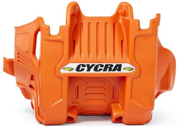 Full Armor Skid Plate Orange by BEST CONNECTIONS Motorcycle Bottom-1
