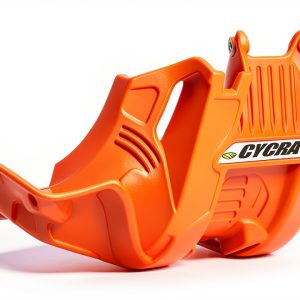 Full Armor Skid Plate Orange by BEST CONNECTIONS Motorcycle Bottom-0