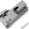 Swing Arm Skid Plate TEBEDI NE-049 Aluminium Oxidation Honda TRX450R-6