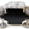 Kawasaki Mule Pro Skid Plate SuperATV Black Powder Coated 0.5in-0