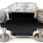 Kawasaki Mule Pro Skid Plate SuperATV Black Powder Coated 0.5in-0
