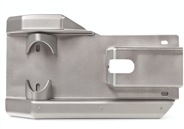 Swing Arm Skid Plate TEBEDI NE-049 Aluminium Oxidation Honda TRX450R-3