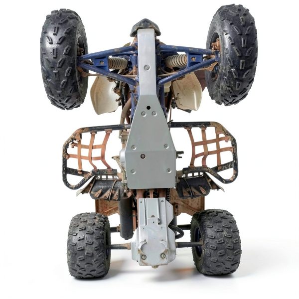 KUAFU ATV Rear Skid Plate for Yamaha Raptor 700 2006-2020 Aluminum-4