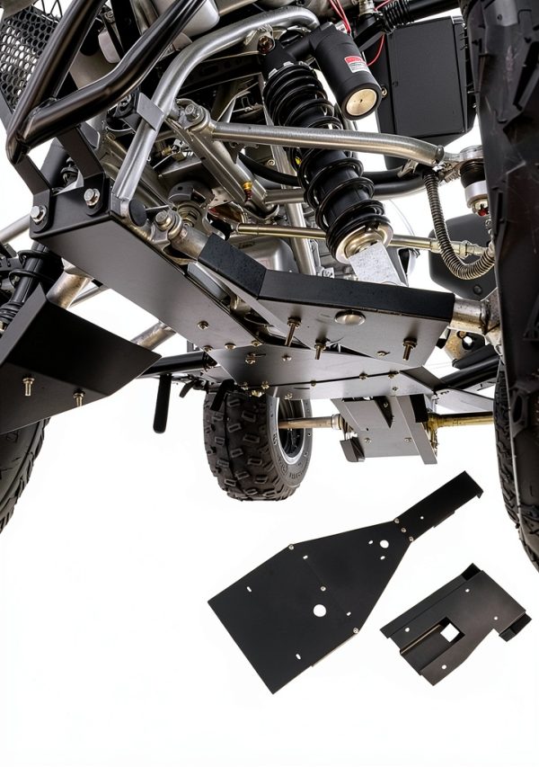 Yamaha Raptor Skid Plate Kit A & UTV PRO Aluminum Guard-3