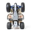 KUAFU ATV Rear Skid Plate for Yamaha Raptor 700 2006-2020 Aluminum-6