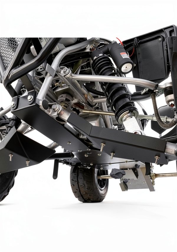 Yamaha Raptor Skid Plate Kit A & UTV PRO Aluminum Guard-5