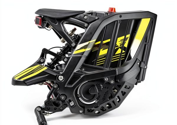 Skid Plate for Surron Light Bee,Engine Chassis Protection Cover Bash Guard for Electric Dirt Bike Sur Ron Light Bee X/Light Bee S-2