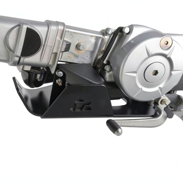 Tusk Aluminum Skid Plate Silver for Honda CRF110F 2019-2025-2