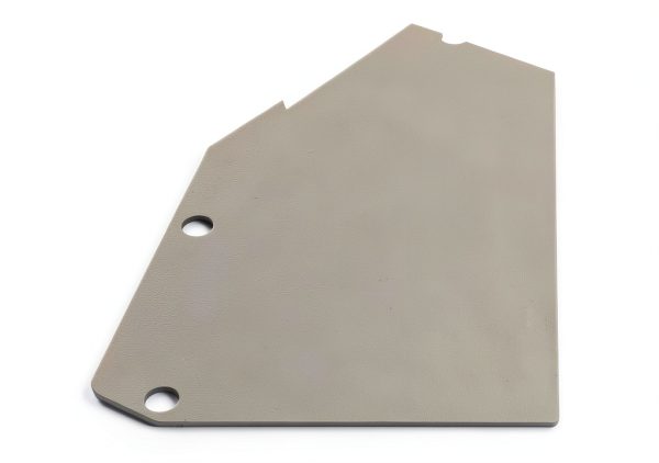 ECOTRIC Chassis Skid Plate Aluminum for Polaris RZR 800/900 Silver-6