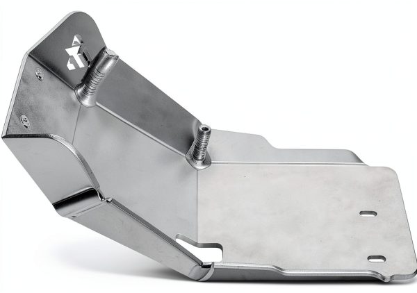 Tusk Aluminum Skid Plate Silver for Yamaha TW200 1990-2023-2