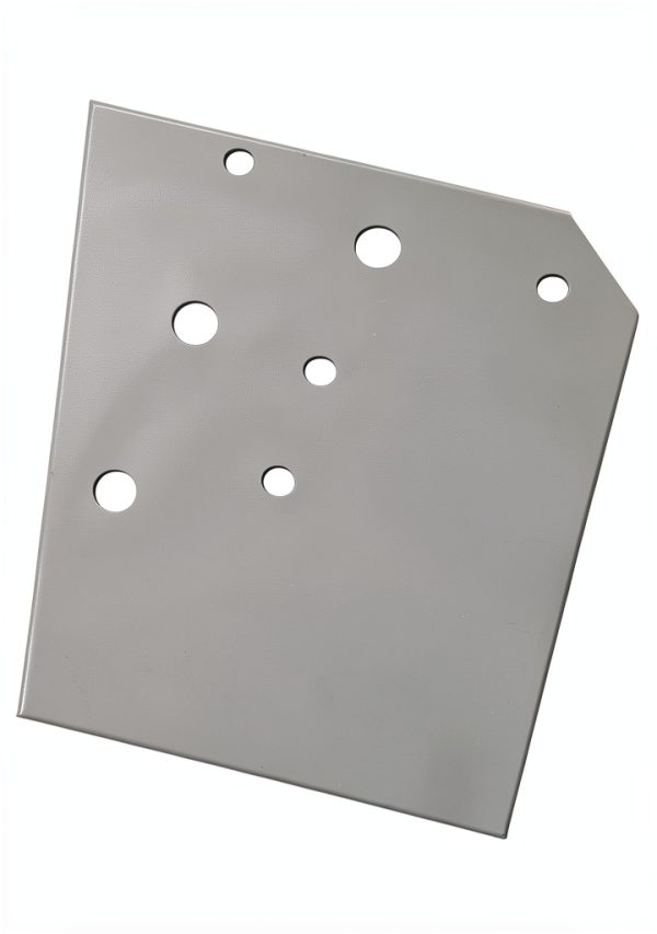 ECOTRIC Chassis Skid Plate Aluminum for Polaris RZR 800/900 Silver-5