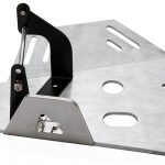 Tusk Aluminum Skid Plate Silver for Honda CRF110F 2019-2025-0