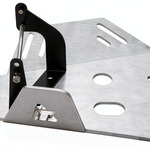 Tusk Aluminum Skid Plate Silver for Honda CRF110F 2019-2025-0