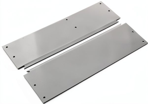 ECOTRIC Chassis Skid Plate Aluminum for Polaris RZR 800/900 Silver-4